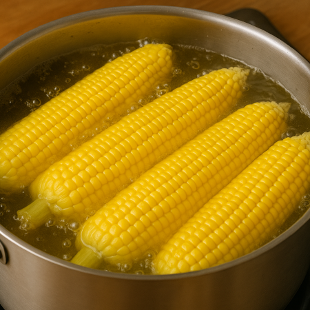 Скільки варити молоду кукурудзу