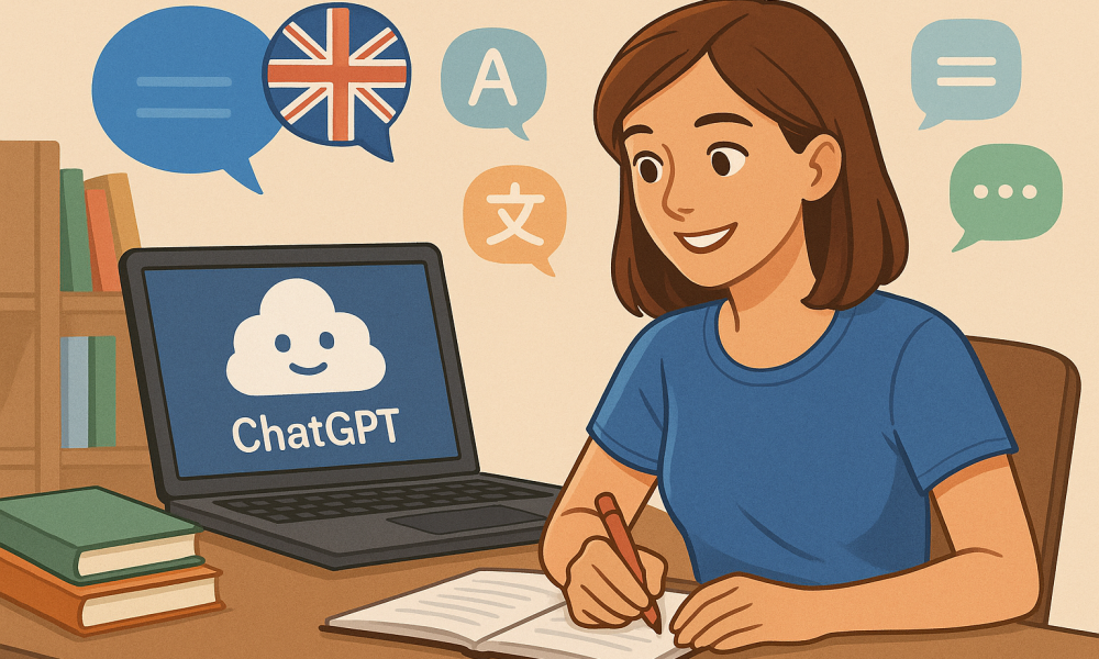 ChatGPT допоможе у вивченні англійської мови