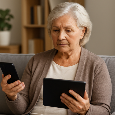Що обрати для бабусі – смартфон чи планшет