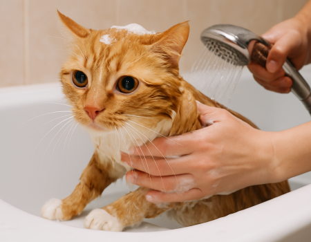 Чи можна мити кота