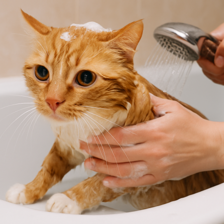 Чи можна мити кота