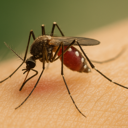 вкусив комар