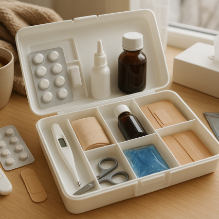 домашній аптечний набір на осінь/зиму