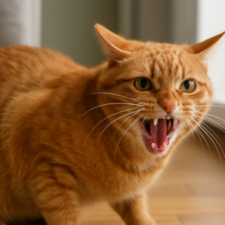 Чому кіт проявляє агресію