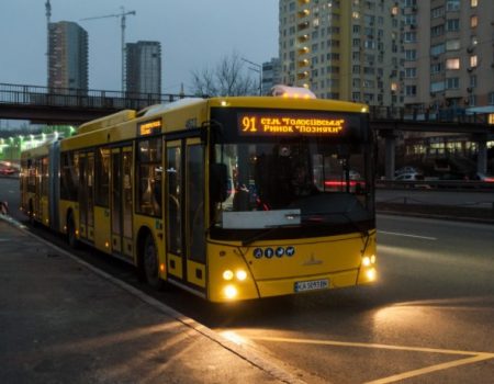 91 автобус Київ